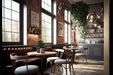 Image of cafe interior