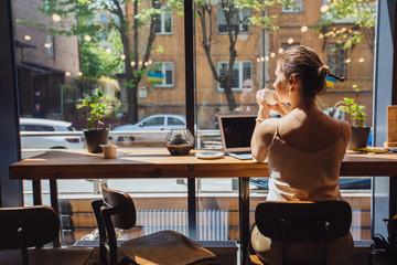 Image of cafe window view