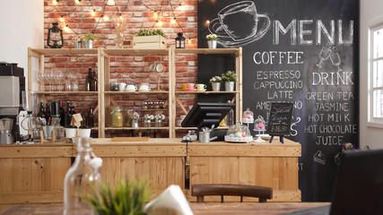 Image of cafe till