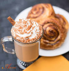 Image of caramenl cinnamon latte